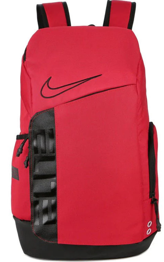 NIKE ELITE PRO BASKETBALL BACKPACK RED AND BLACK